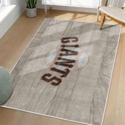 MLB San Francisco Giants Area Rug Non-Slip Baseball Carpet Home Decor Gift Idea For Fans SFG140