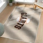 mlb san francisco giants area rug non slip baseball carpet home decor gift idea for fans living room sfg141