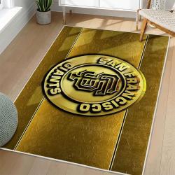 MLB San Francisco Giants Area Rug Non-Slip Baseball Carpet Home Decor Gift Idea For Fans SFG143