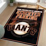 mlb san francisco giants area rug non slip baseball carpet home decor gift idea for fans living room sfg146