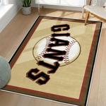 mlb san francisco giants area rug non slip baseball carpet home decor gift idea for fans living room sfg149