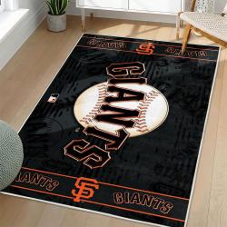 MLB San Francisco Giants Area Rug Non-Slip Baseball Carpet Home Decor Gift Idea For Fans SFG15