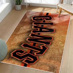 MLB San Francisco Giants Area Rug Non-Slip Baseball Carpet Home Decor Gift Idea For Fans SFG150