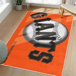 mlb san francisco giants area rug non slip baseball carpet home decor gift idea for fans living room sfg155