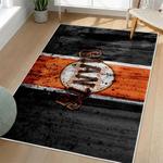 mlb san francisco giants area rug non slip baseball carpet home decor gift idea for fans living room sfg167