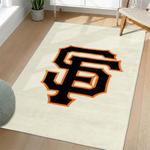 mlb san francisco giants area rug non slip baseball carpet home decor gift idea for fans living room sfg168