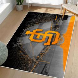 MLB San Francisco Giants Area Rug Non-Slip Baseball Carpet Home Decor Gift Idea For Fans SFG169