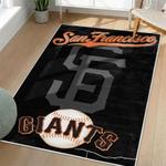mlb san francisco giants area rug non slip baseball carpet home decor gift idea for fans living room sfg17