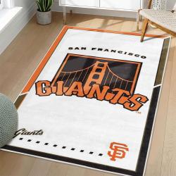 MLB San Francisco Giants Area Rug Non-Slip Baseball Carpet Home Decor Gift Idea For Fans SFG171