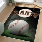 mlb san francisco giants area rug non slip baseball carpet home decor gift idea for fans living room sfg18