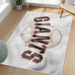 mlb san francisco giants area rug non slip baseball carpet home decor gift idea for fans living room sfg182