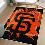 mlb san francisco giants area rug non slip baseball carpet home decor gift idea for fans living room sfg19