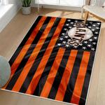 mlb san francisco giants area rug non slip baseball carpet home decor gift idea for fans living room sfg20