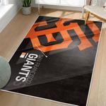 mlb san francisco giants area rug non slip baseball carpet home decor gift idea for fans living room sfg23