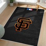mlb san francisco giants area rug non slip baseball carpet home decor gift idea for fans living room sfg25