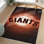 mlb san francisco giants area rug non slip baseball carpet home decor gift idea for fans living room sfg26