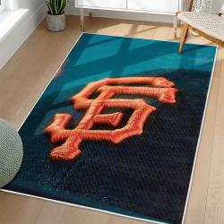 MLB San Francisco Giants Area Rug Non-Slip Baseball Carpet Home Decor Gift Idea For Fans SFG27