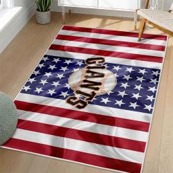 MLB San Francisco Giants Area Rug Non-Slip Baseball Carpet Home Decor Gift Idea For Fans SFG30