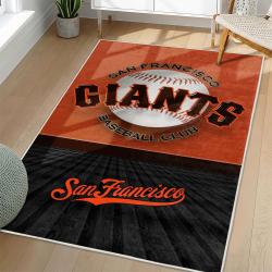 MLB San Francisco Giants Area Rug Non-Slip Baseball Carpet Home Decor Gift Idea For Fans SFG32