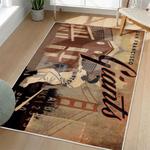 mlb san francisco giants area rug non slip baseball carpet home decor gift idea for fans living room sfg36