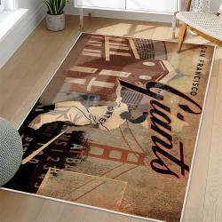 MLB San Francisco Giants Area Rug Non-Slip Baseball Carpet Home Decor Gift Idea For Fans SFG36