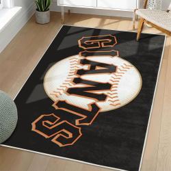 MLB San Francisco Giants Area Rug Non-Slip Baseball Carpet Home Decor Gift Idea For Fans SFG38