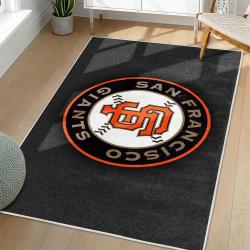 MLB San Francisco Giants Area Rug Non-Slip Baseball Carpet Home Decor Gift Idea For Fans SFG39