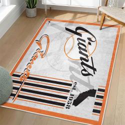 MLB San Francisco Giants Area Rug Non-Slip Baseball Carpet Home Decor Gift Idea For Fans SFG4