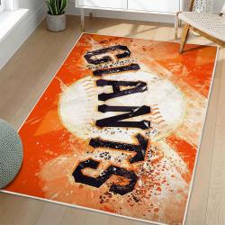 MLB San Francisco Giants Area Rug Non-Slip Baseball Carpet Home Decor Gift Idea For Fans SFG46