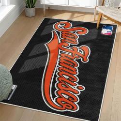 MLB San Francisco Giants Area Rug Non-Slip Baseball Carpet Home Decor Gift Idea For Fans SFG47