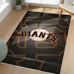 MLB San Francisco Giants Area Rug Non-Slip Baseball Carpet Home Decor Gift Idea For Fans SFG5
