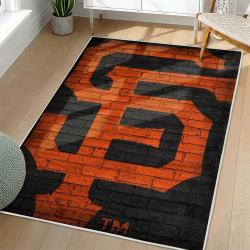 MLB San Francisco Giants Area Rug Non-Slip Baseball Carpet Home Decor Gift Idea For Fans SFG57