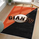 mlb san francisco giants area rug non slip baseball carpet home decor gift idea for fans living room sfg58