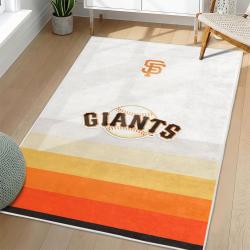 MLB San Francisco Giants Area Rug Non-Slip Baseball Carpet Home Decor Gift Idea For Fans SFG6