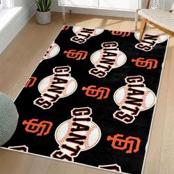 MLB San Francisco Giants Area Rug Non-Slip Baseball Carpet Home Decor Gift Idea For Fans SFG61