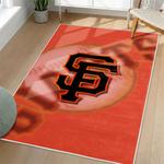 mlb san francisco giants area rug non slip baseball carpet home decor gift idea for fans living room sfg65