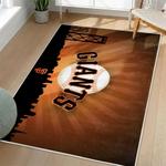 mlb san francisco giants area rug non slip baseball carpet home decor gift idea for fans living room sfg69