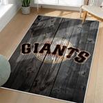 mlb san francisco giants area rug non slip baseball carpet home decor gift idea for fans living room sfg72