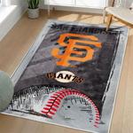 mlb san francisco giants area rug non slip baseball carpet home decor gift idea for fans living room sfg78
