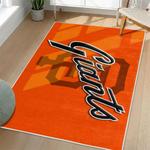 mlb san francisco giants area rug non slip baseball carpet home decor gift idea for fans living room sfg8