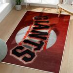 mlb san francisco giants area rug non slip baseball carpet home decor gift idea for fans living room sfg80