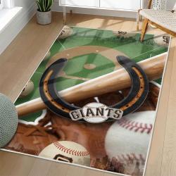 MLB San Francisco Giants Area Rug Non-Slip Baseball Carpet Home Decor Gift Idea For Fans SFG81