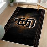 mlb san francisco giants area rug non slip baseball carpet home decor gift idea for fans living room sfg87