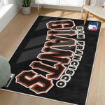 mlb san francisco giants area rug non slip baseball carpet home decor gift idea for fans living room sfg92