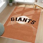 mlb san francisco giants area rug non slip baseball carpet home decor gift idea for fans living room sfg98