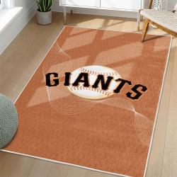 MLB San Francisco Giants Area Rug Non-Slip Baseball Carpet Home Decor Gift Idea For Fans SFG98