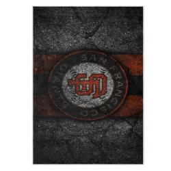mlb san francisco giants area rug non slip baseball carpet home decor gift idea for fans sfg100
