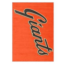 mlb san francisco giants area rug non slip baseball carpet home decor gift idea for fans sfg112