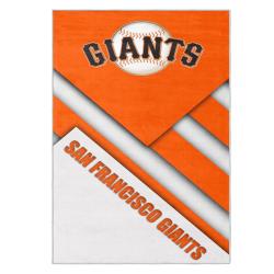 mlb san francisco giants area rug non slip baseball carpet home decor gift idea for fans sfg120