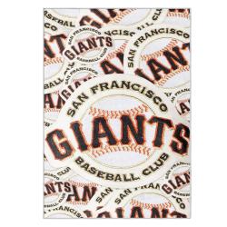 mlb san francisco giants area rug non slip baseball carpet home decor gift idea for fans sfg123